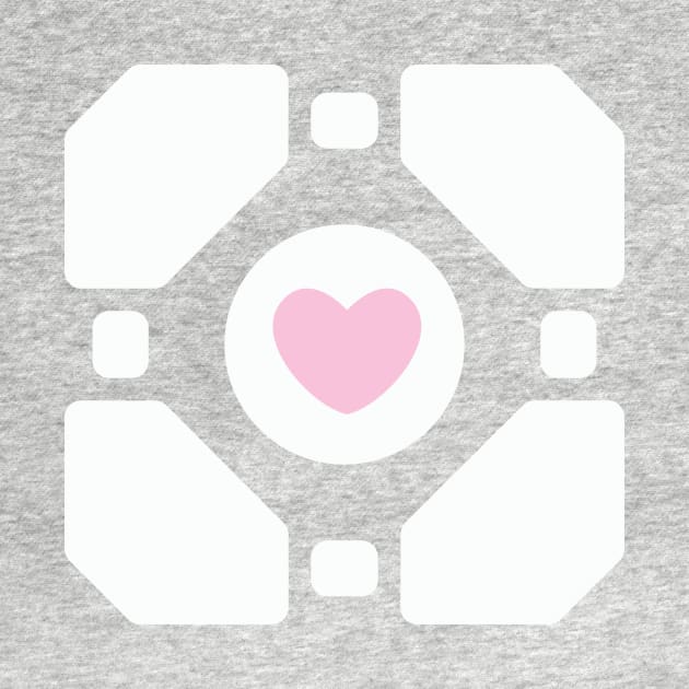 Companion Cube by FandomFrenzy